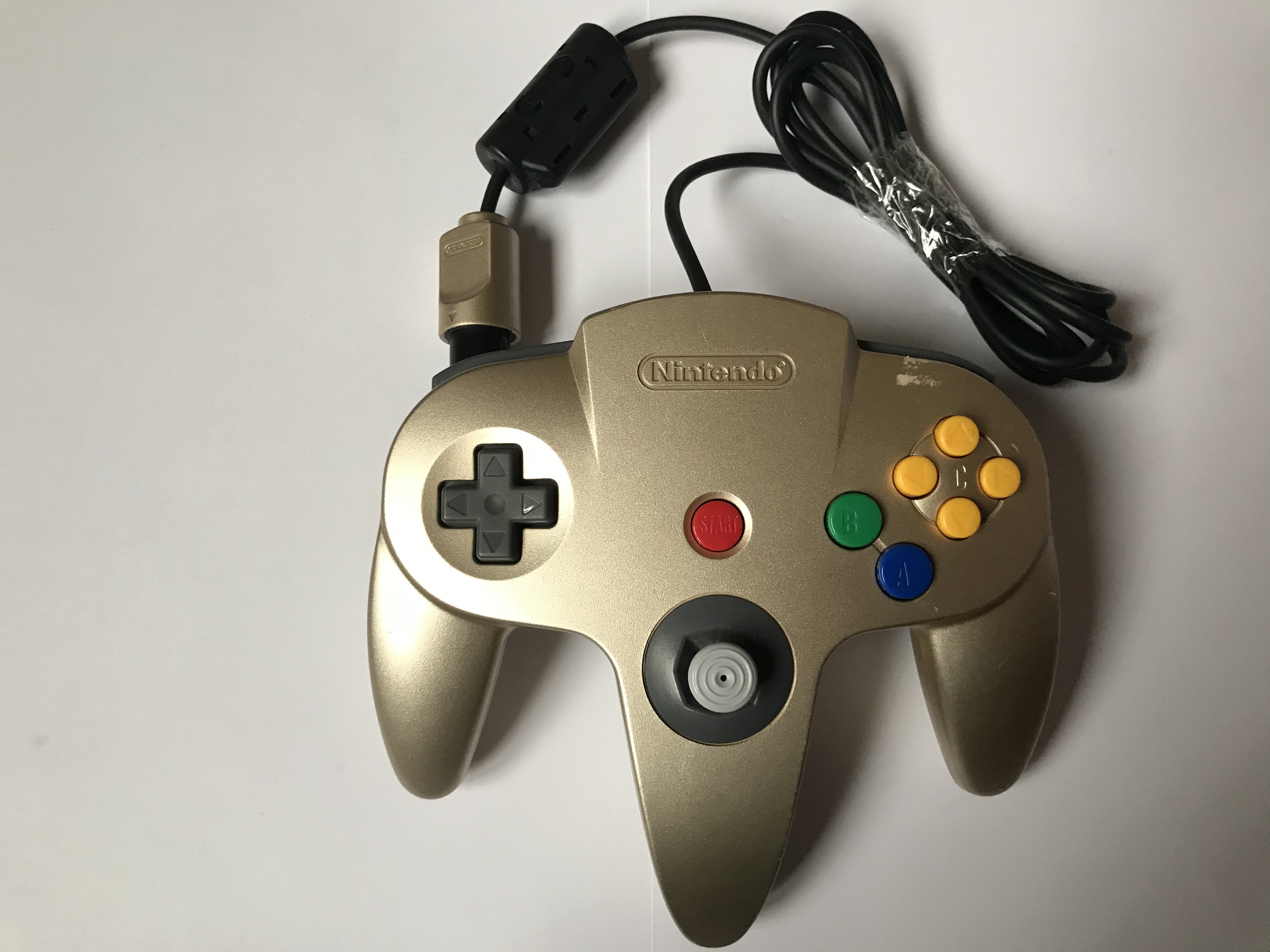 Buy N64 Official Controller Gold games Used Preowned Secondhand ...