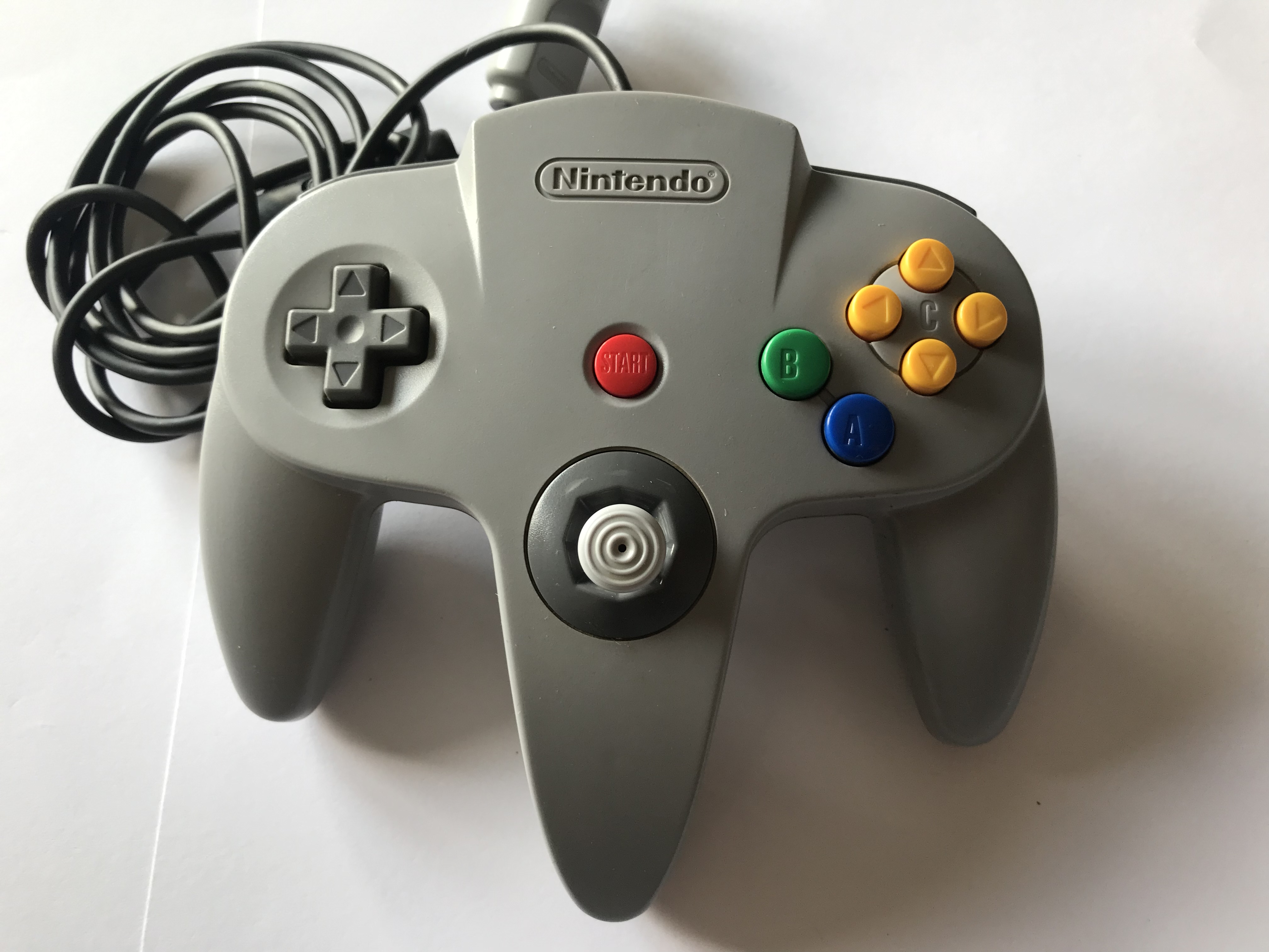 Buy N64 Nintendo Controller Grey games Used Preowned Secondhand ...